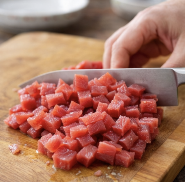 Thunfisch-Tatar mit Avocado & Sesam_1