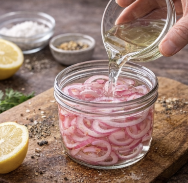 Sardine Toasts with Pickled Shallots_1