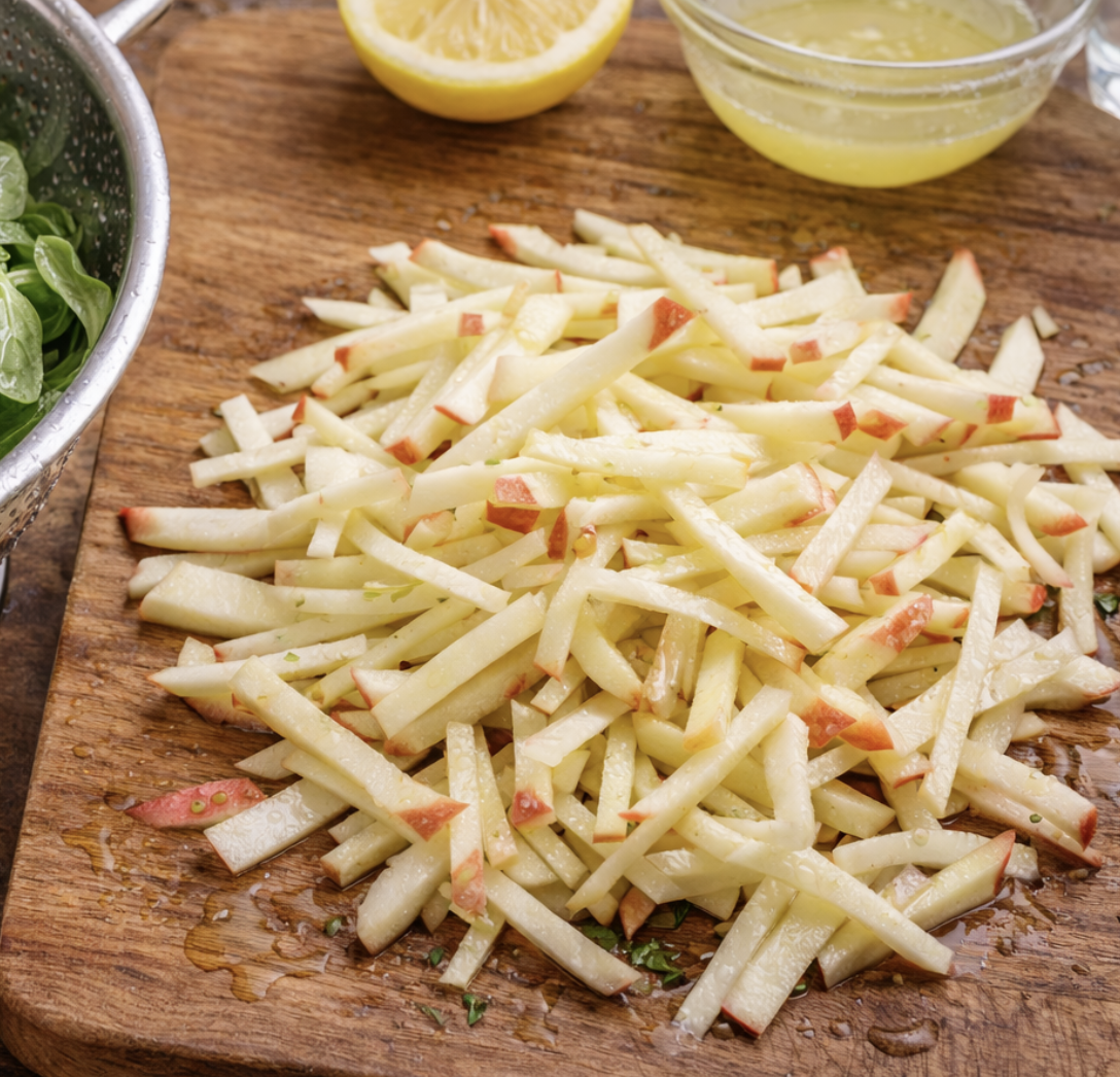 Räucherforellen-Salat mit Apfel & Meerrettich_1