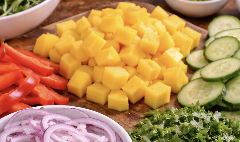 Garnelen-Mango-Salat mit Limettenvinaigrette_1