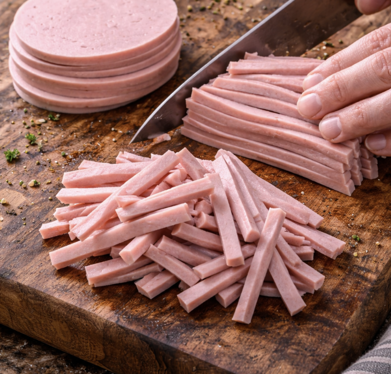 Bayerischer Wurstsalat mit Essiggurken_1