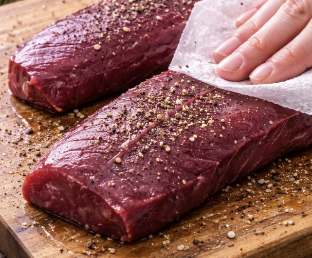 Rehstreifen-Salat mit Preiselbeeren_1