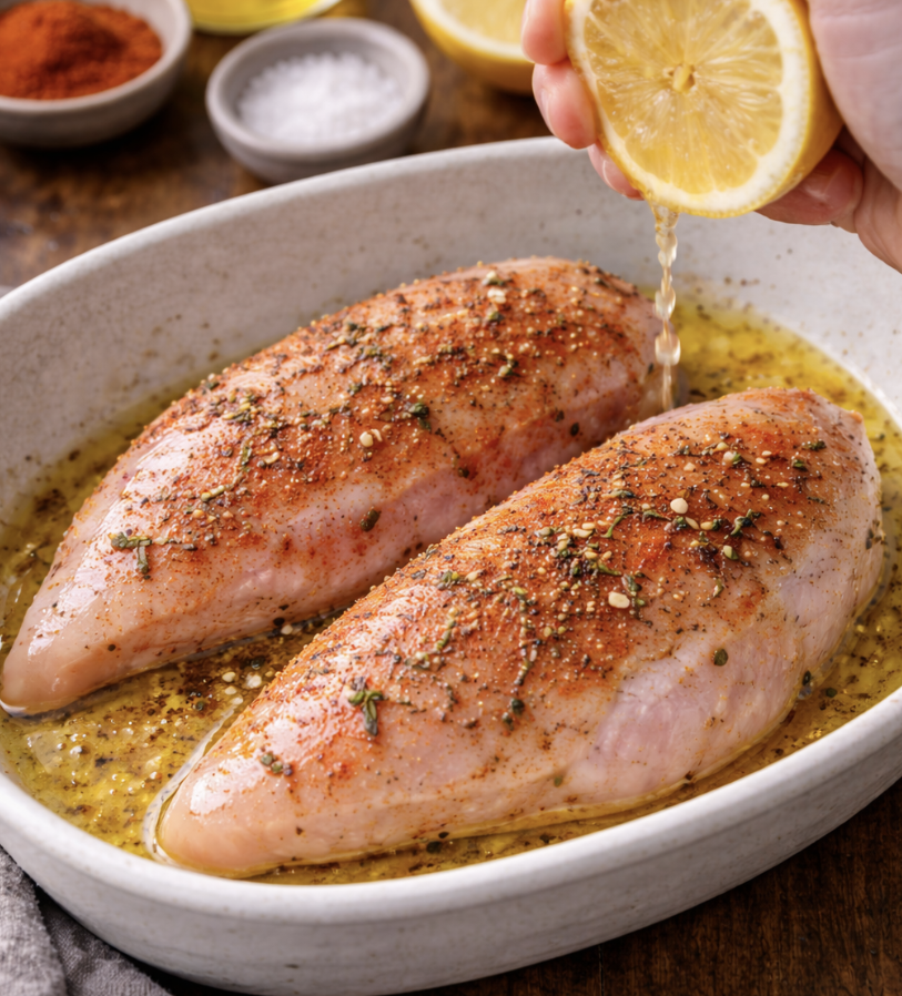 Caesar Salad mit gegrillter Hähnchenbrust_1