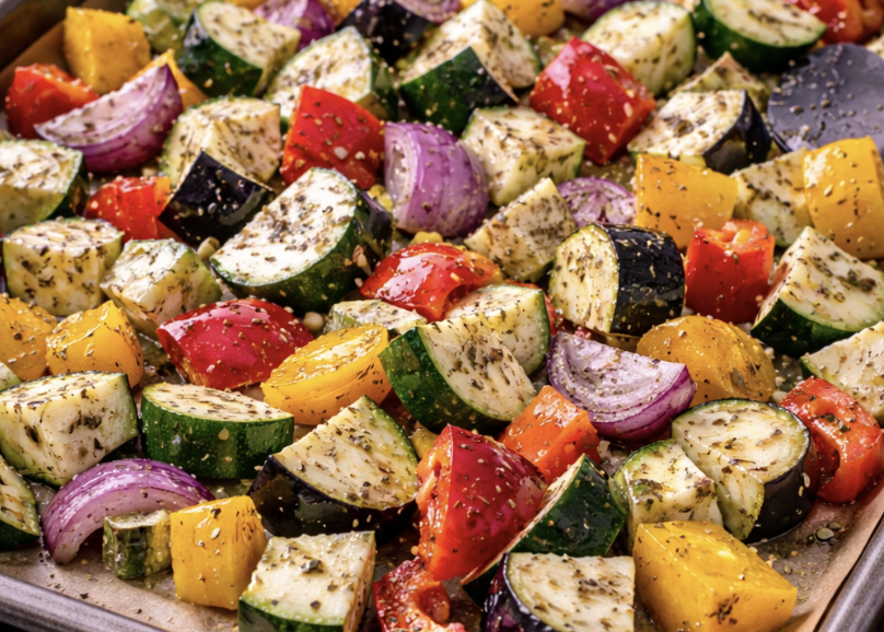 Couscous-Salat mit Ofengemüse & Feta_1