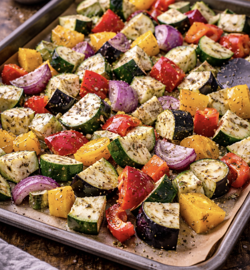 Couscous-Salat mit Ofengemüse & Feta_1