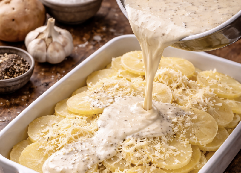 Rinderfilet mit Rotweinjus & Kartoffelgratin_1