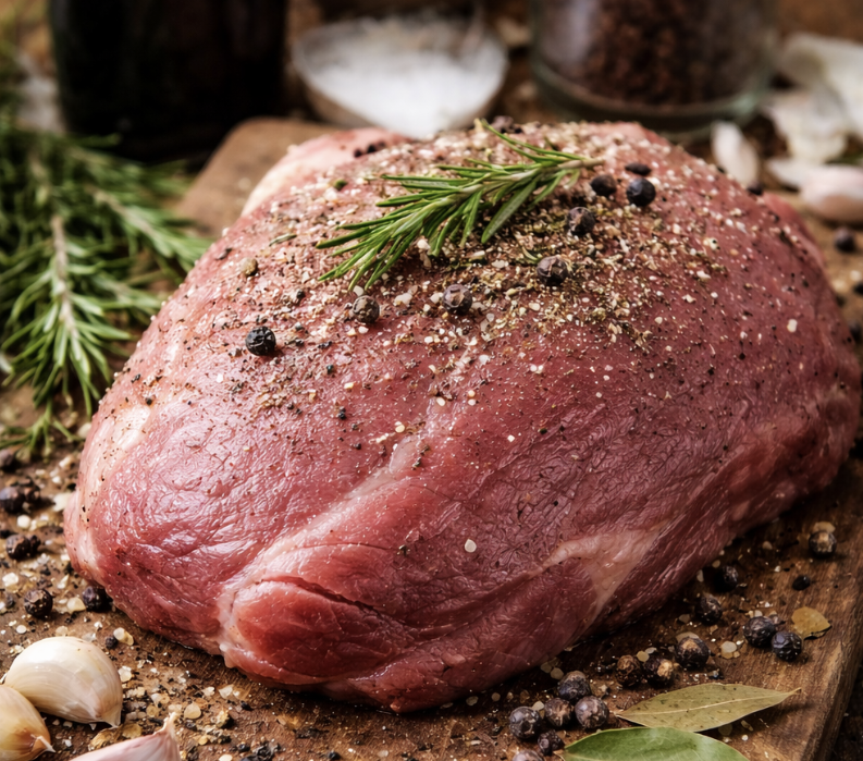 Wildschweinbraten mit Wacholder & Apfelrotkohl_1