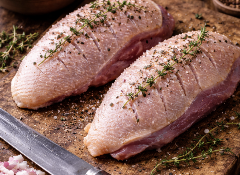 Fasanenbrust mit Trauben & Thymian_1