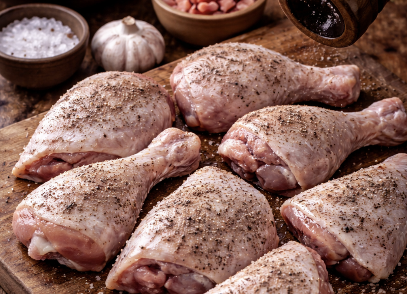 Coq au Vin (Hähnchen in Rotwein geschmort)_1