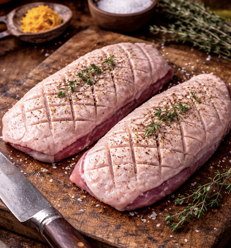 Entenbrust mit Orangenjus_1