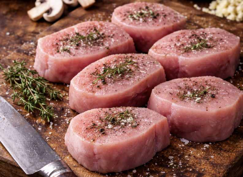 Putenmedaillons mit Champignonrahm_1