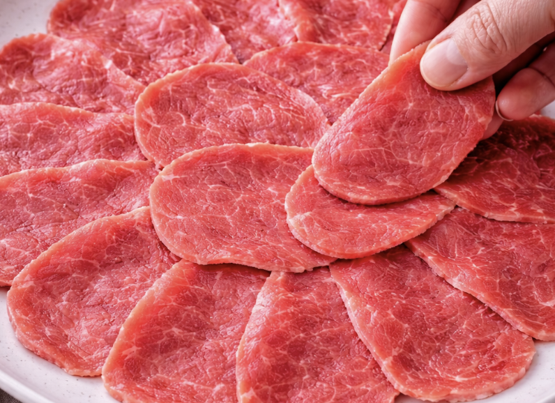 Rindercarpaccio mit Rucola und Parmesan_2