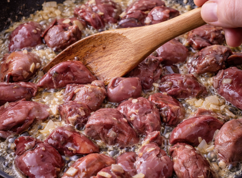 Hühnerleberpastete auf Toast_2