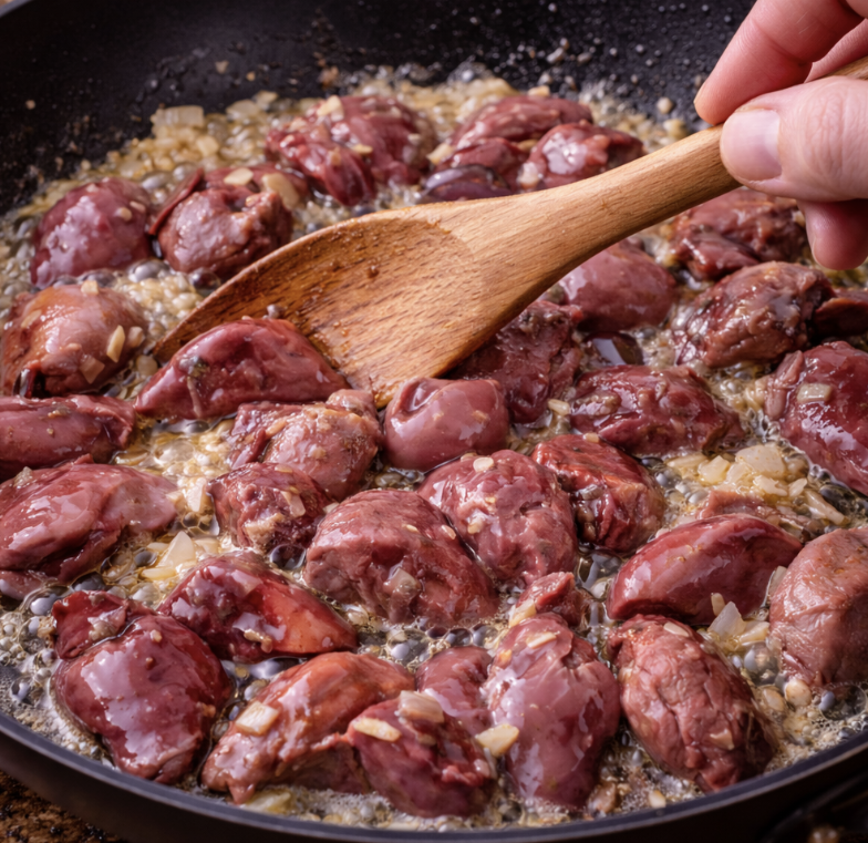 Hühnerleberpastete auf Toast_2