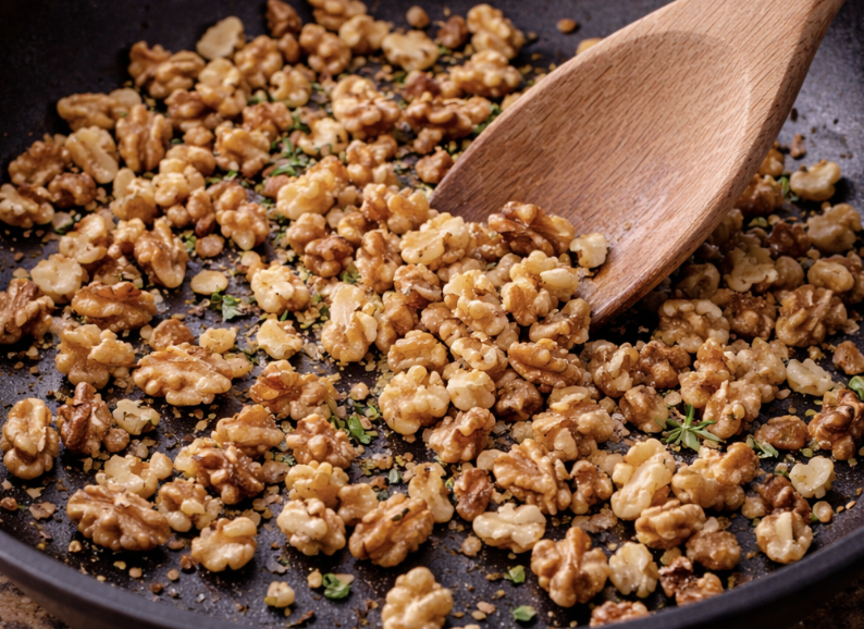 Gebackener Brie mit Honig und Nüssen_2