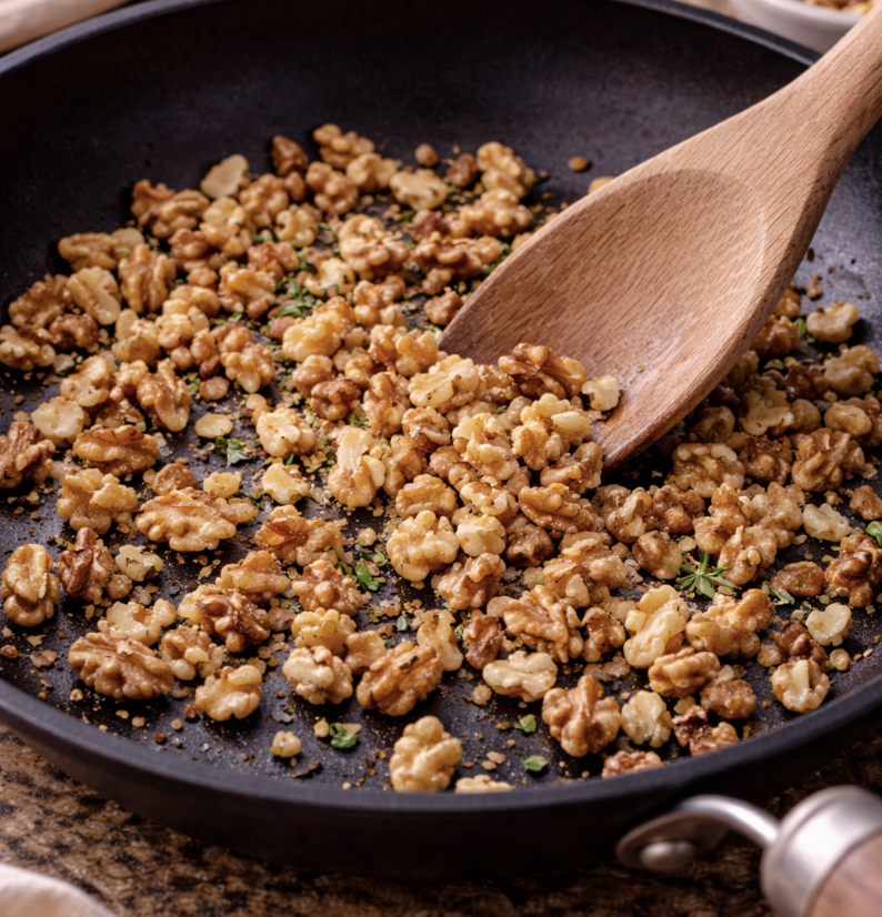 Gebackener Brie mit Honig und Nüssen_2