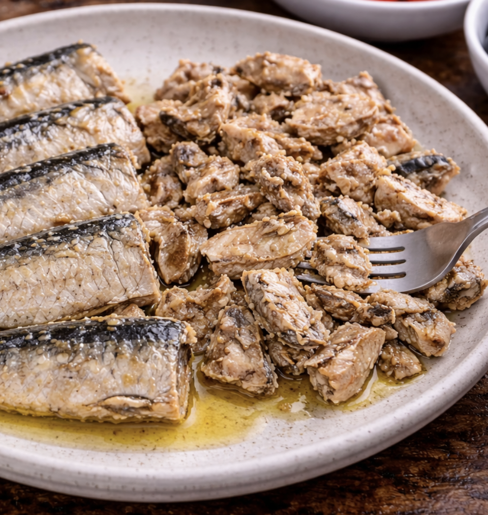 Mediterraner Sardinen-Salat mit Tomaten & Oliven_2