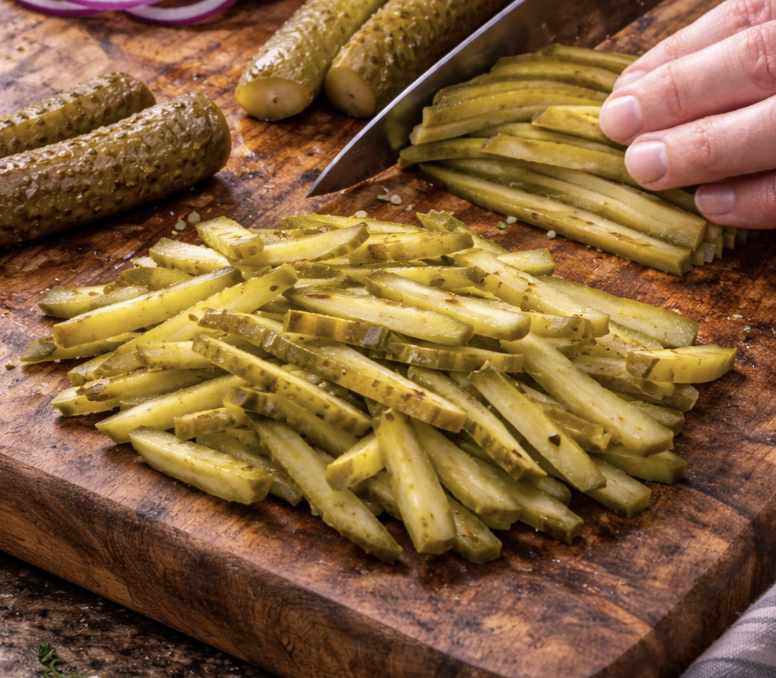 Bayerischer Wurstsalat mit Essiggurken_2