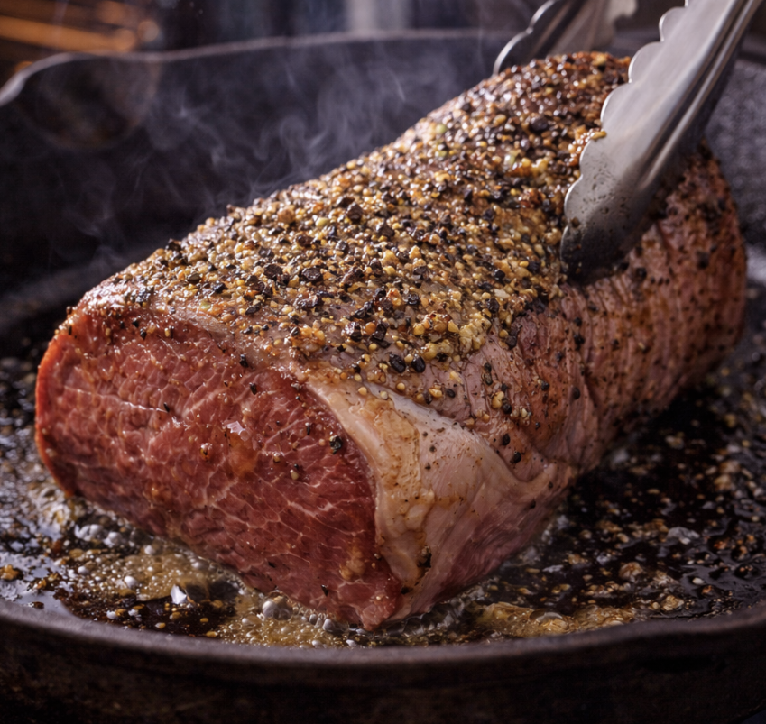 Roastbeef-Salat mit Senf-Vinaigrette_2