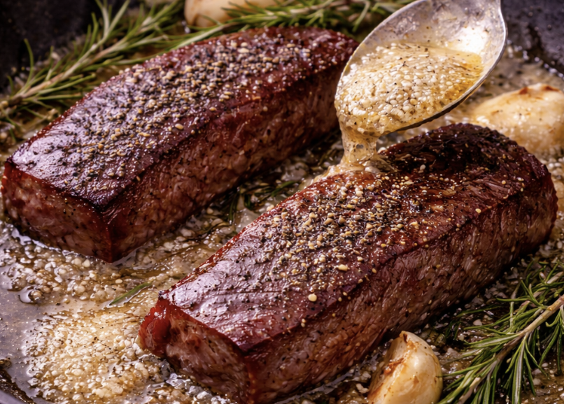 Rehstreifen-Salat mit Preiselbeeren_2