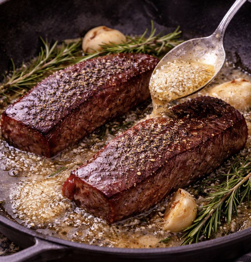 Rehstreifen-Salat mit Preiselbeeren_2
