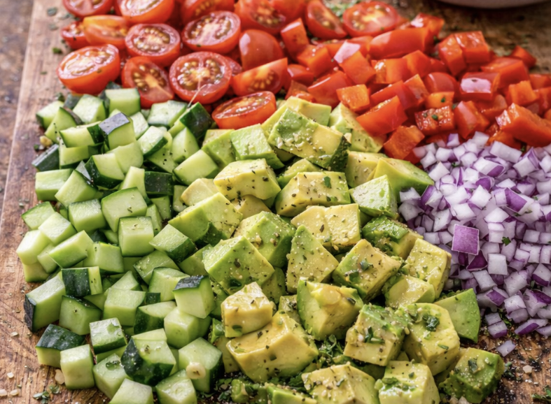 Quinoa-Salat mit Avocado & Kichererbsen_2