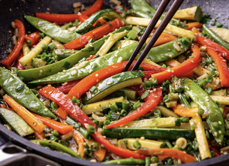 Thunfischsteak mit Sesamkruste & Asia-Gemüse_2