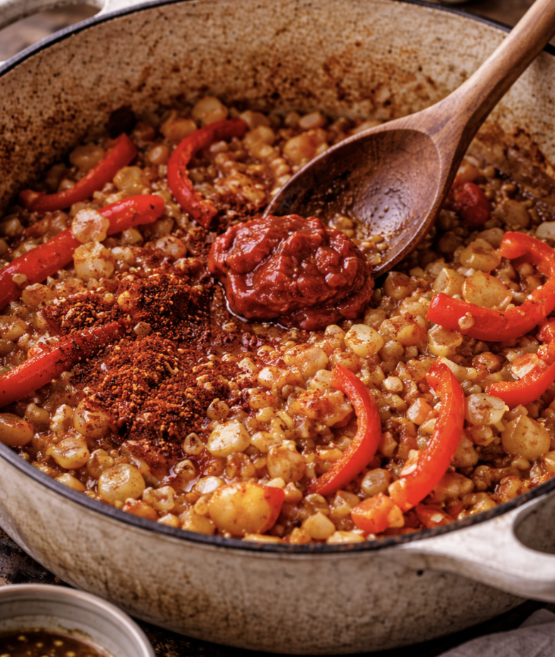 Rindergulasch mit Paprika & Spätzle_2
