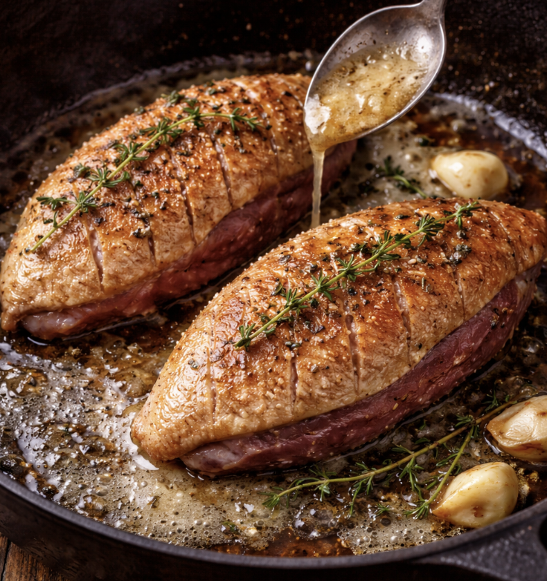 Fasanenbrust mit Trauben & Thymian_2