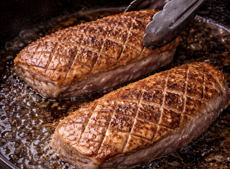 Entenbrust mit Orangenjus_2