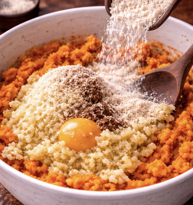 Kürbis-Gnocchi mit Salbeibutter_2