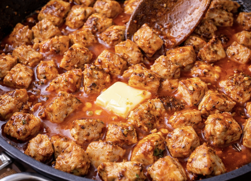 Buffalo Chicken Salat-Wraps_3