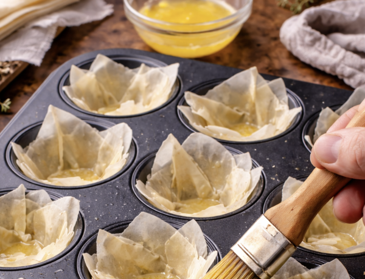 Truthahn-Cranberry-Filoteig-Törtchen_3