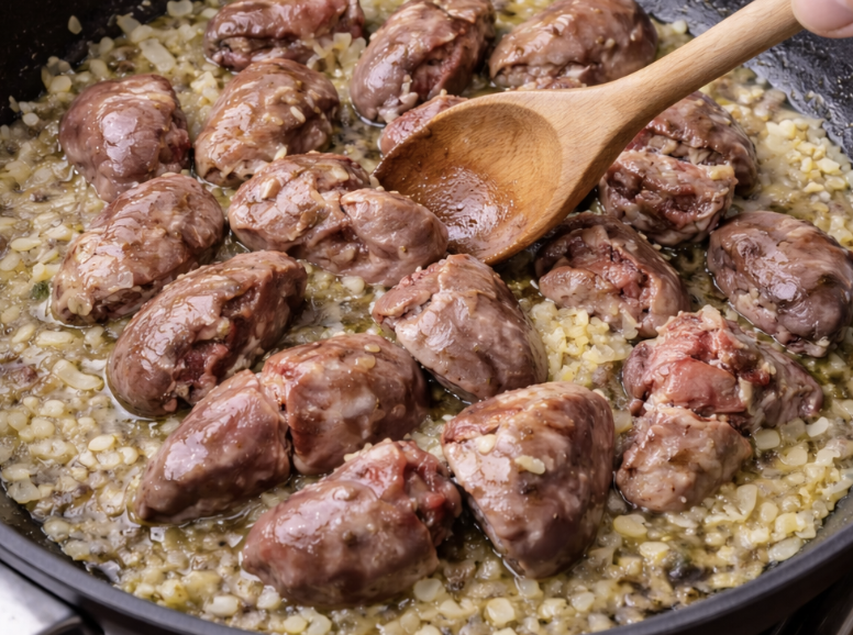 Hühnerleberpastete auf Toast_3