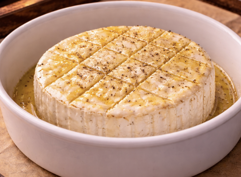 Gebackener Brie mit Honig und Nüssen_3