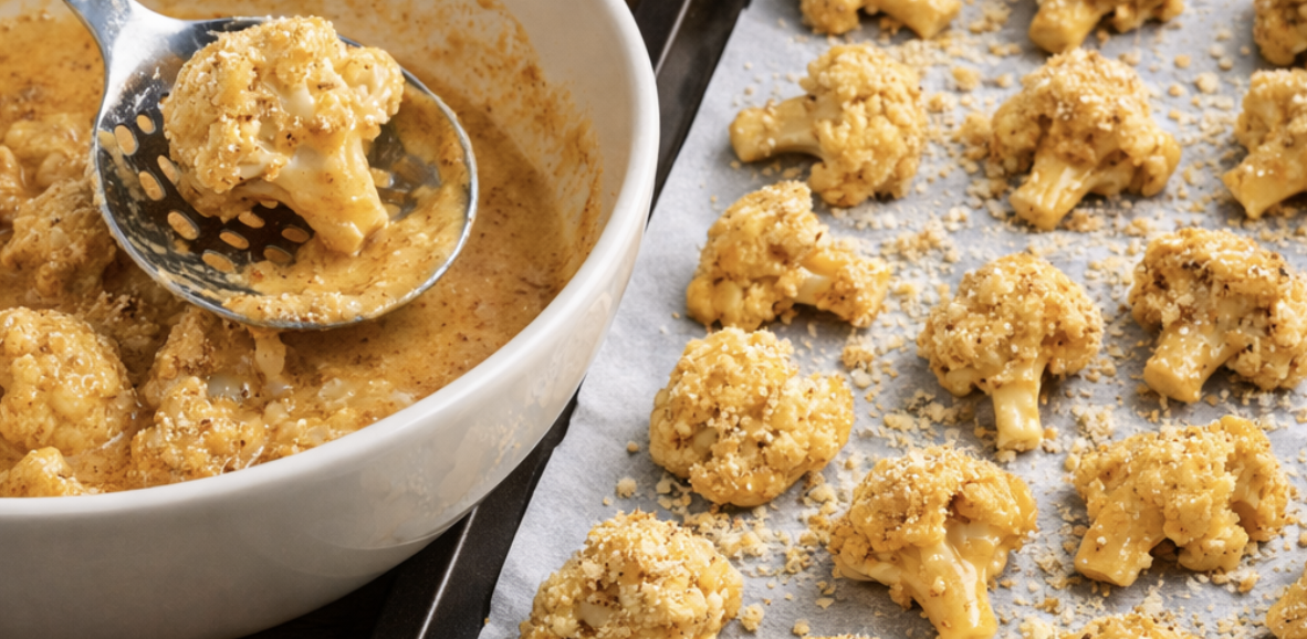 Knusprige Blumenkohl-Häppchen mit Tahini_3