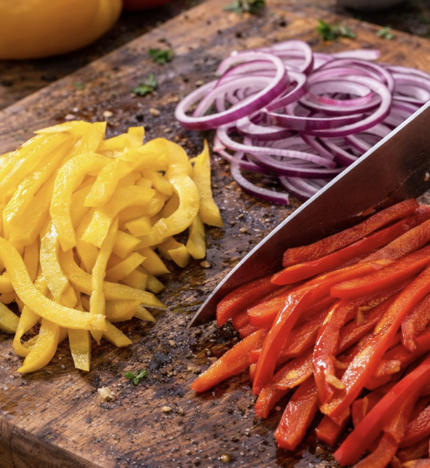 Rindfleischsalat mit Paprika & Zwiebeln_3