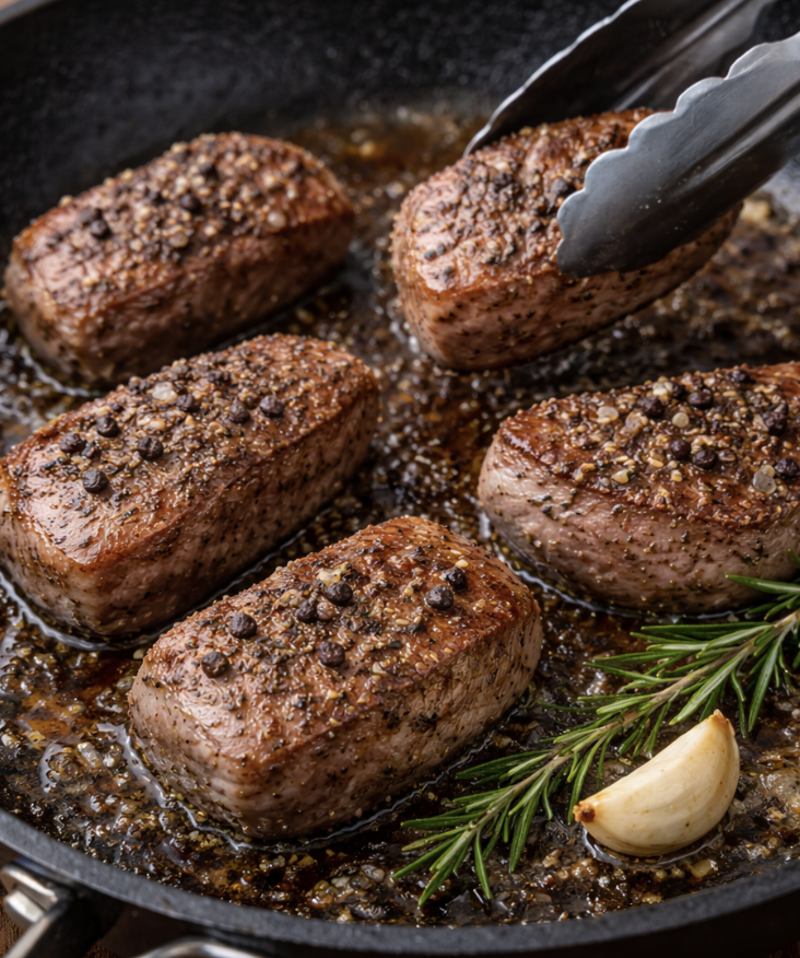 Wildschwein-Salat mit Apfel & Haselnüssen_3