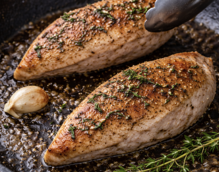 Fasanensalat mit Trauben & Thymian_3