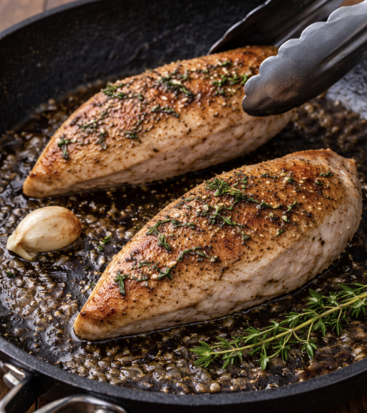 Fasanensalat mit Trauben & Thymian_3