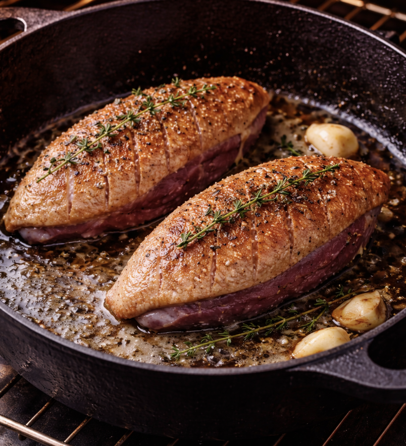 Fasanenbrust mit Trauben & Thymian_3