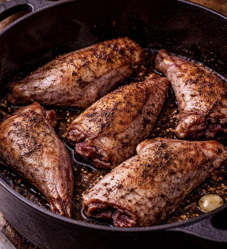 Coq au Vin (Hähnchen in Rotwein geschmort)_3