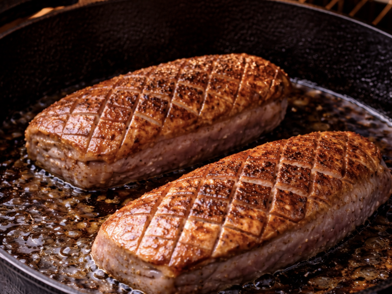 Entenbrust mit Orangenjus_3