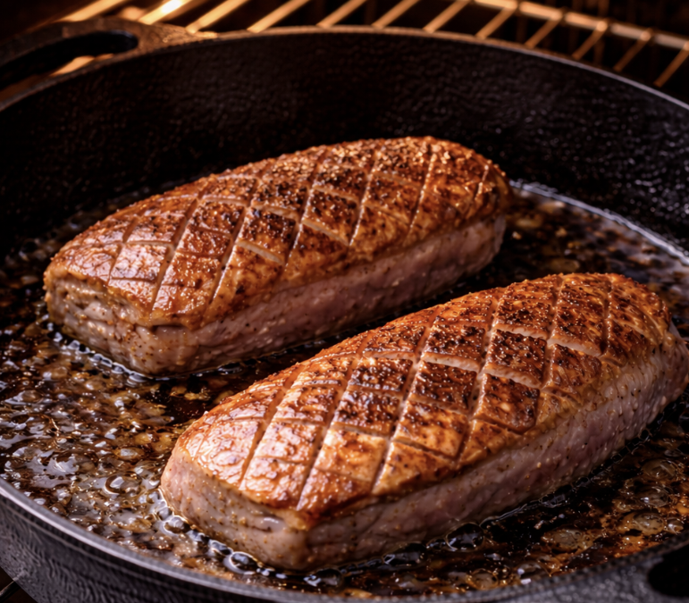 Entenbrust mit Orangenjus_3