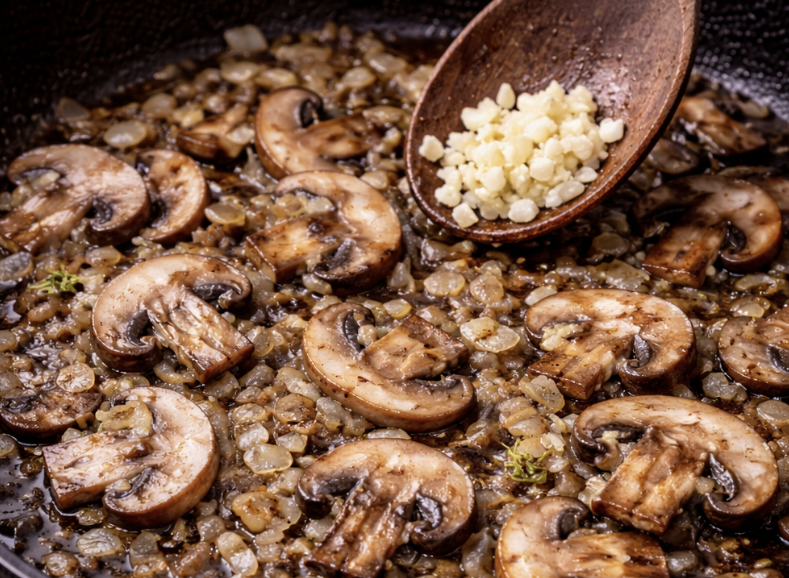 Putenmedaillons mit Champignonrahm_3