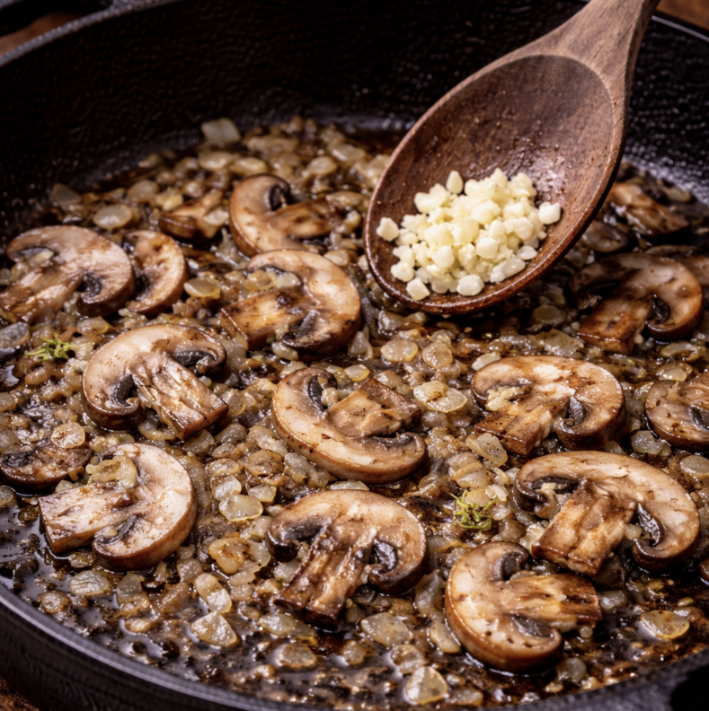 Putenmedaillons mit Champignonrahm_3