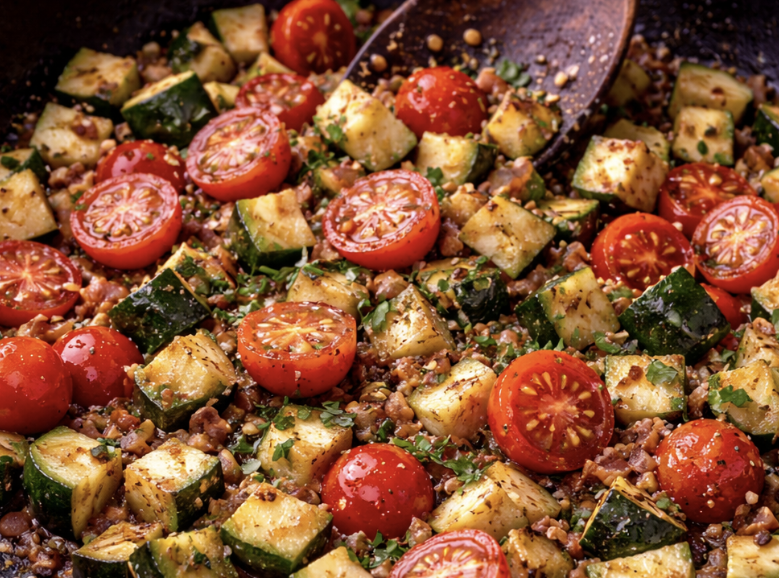 Gefüllte Paprika mit Couscous & Feta_3