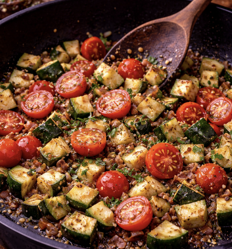Gefüllte Paprika mit Couscous & Feta_3