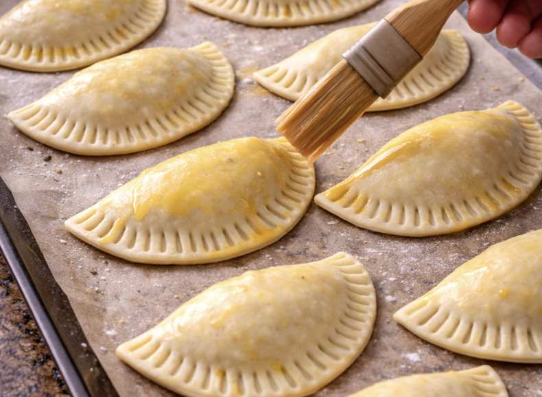 Gefüllte Teigtaschen mit Spinat und Feta_4