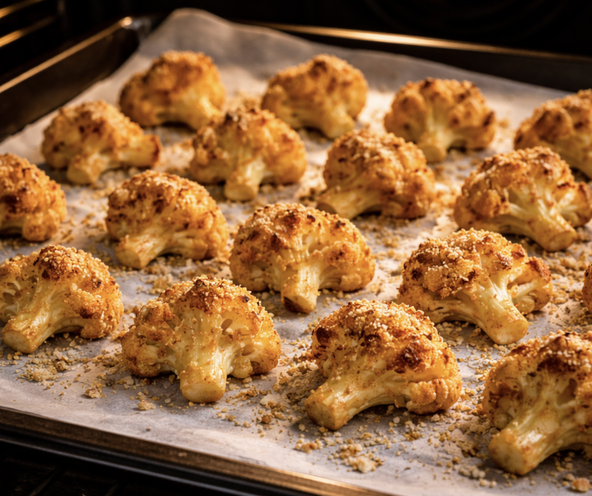 Knusprige Blumenkohl-Häppchen mit Tahini_4